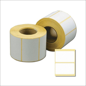 Термотрансферная этикетка 58х40 полуглянец 700 штук в рулоне Термотрансферная этикетка 58х40 полуглянец 700 штук в рулоне
