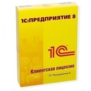 1С:Предприятие 8. Клиентская лицензия на 5 рабочих мест (программная защита) 