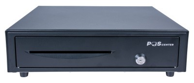 Денежный ящик PОScenter 16EM 410x415x100 механический, PUSH, черный 