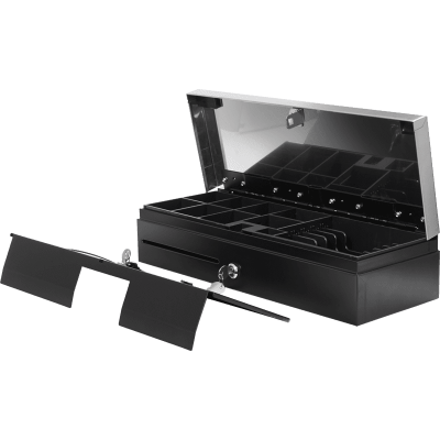 Денежный ящик PayTor FlipTop-S, черный, штрих 