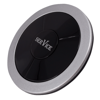 IBELLS 315 - Влагозащищенная кнопка вызова  (СЕРЕБРО) 