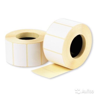 Термоэтикетка 30х20 ECO 2000 штук в рулоне 