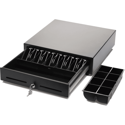 Денежный ящик PayTor HT-410S, черный, Epson 